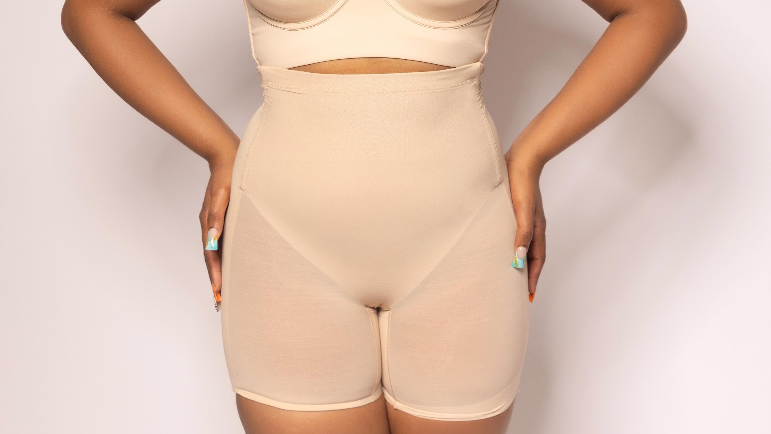 The Deep Bare Tummy Control Shorts